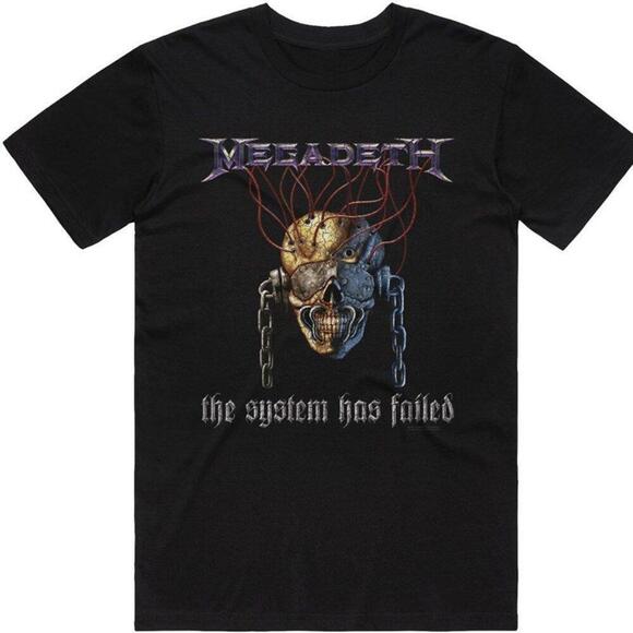 Other - Megadeth System Failed Thrash Metal Graphic Unisex T Shirt 165
